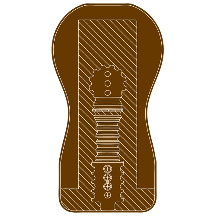 MASTURBADOR DARK EASY RIDER VAGINA 2