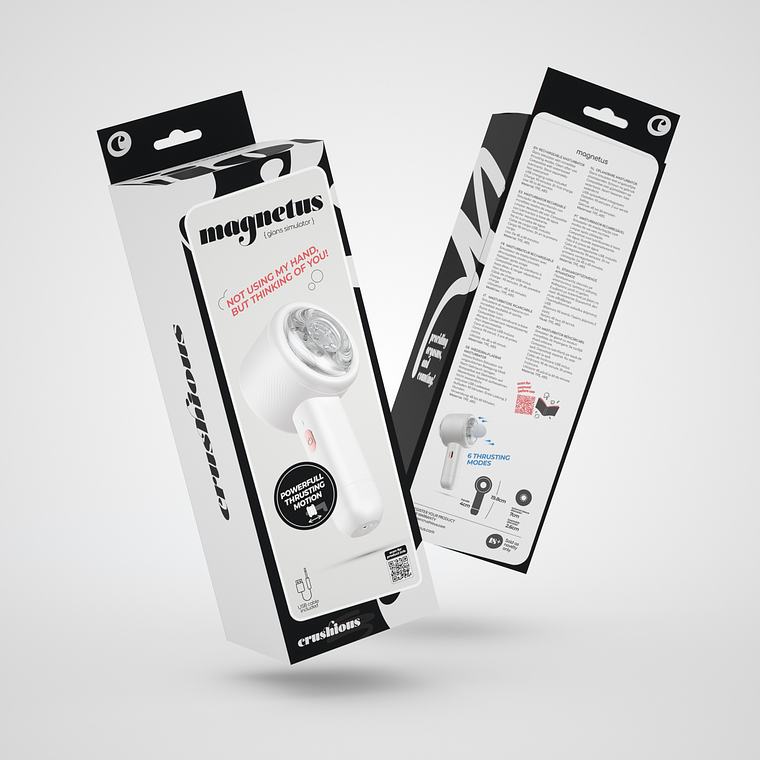 MAGNETUS MASTURBADOR RECARREGÁVEL CRUSHIOUS 11