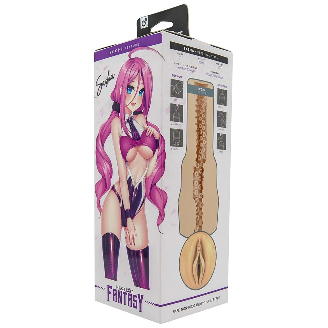 MASTURBADOR FANTASY SASHA NAKAMOTO ECCHI FLESHLIGHT 2