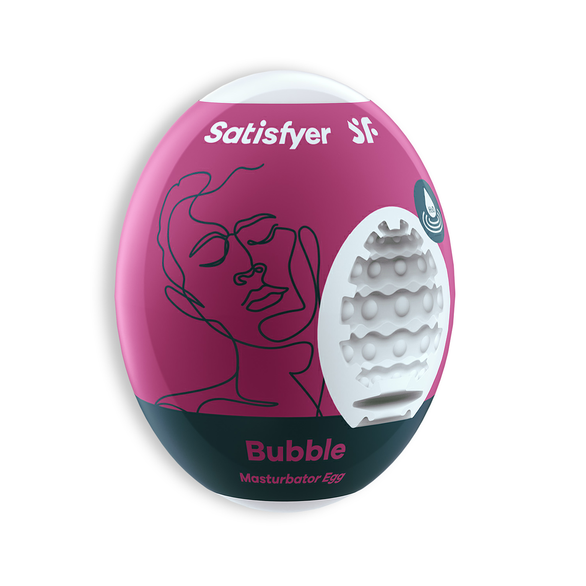 MASTURBADOR MASTURBATOR EGG BUBBLE SATISFYER 1