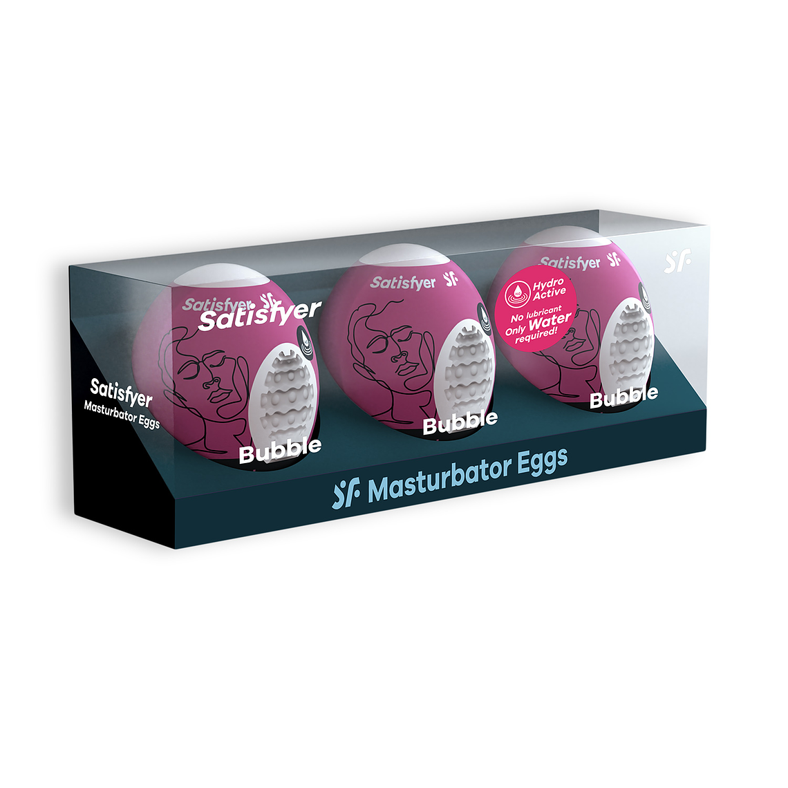 MASTURBADOR MASTURBATOR EGG BUBBLE SATISFYER 2
