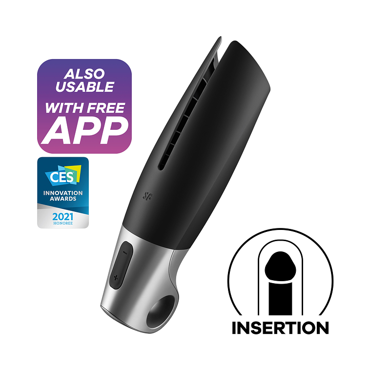 MASTURBADOR POWER MASTURBATOR COM CONNECT APP SATISFYER 1