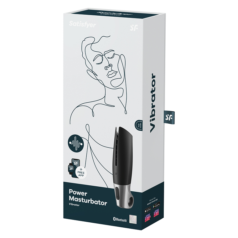 MASTURBADOR POWER MASTURBATOR COM CONNECT APP SATISFYER 10