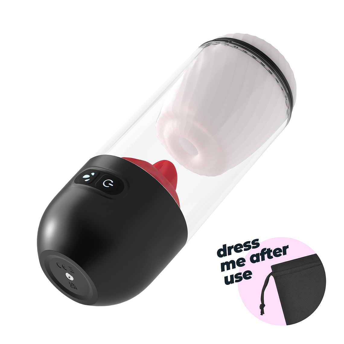 SLURPY MASTURBADOR 2 EM 1 DESMONTÁVEL CRUSHIOUS 10