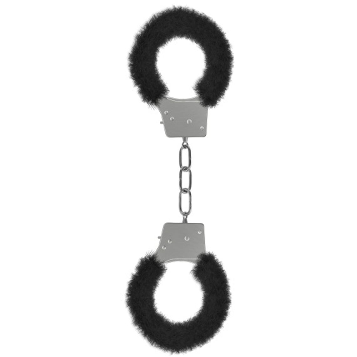 ALGEMAS COM PELUCHE BEGINNER'S FURRY HANDCUFFS PRETAS 1