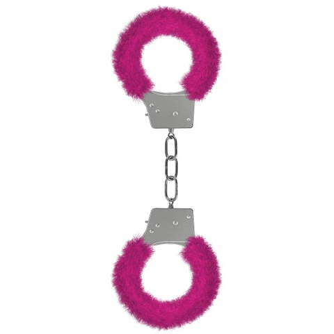 ALGEMAS COM PELUCHE BEGINNER'S FURRY HANDCUFFS ROSA