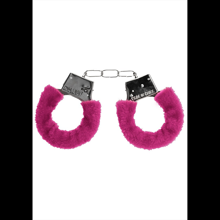 ALGEMAS COM PELUCHE BEGINNER'S FURRY HANDCUFFS ROSA 4