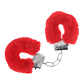 ALGEMAS COM PELUCHE CLASSIC FLUFFY VERMELHO OUCH! - vignette 1