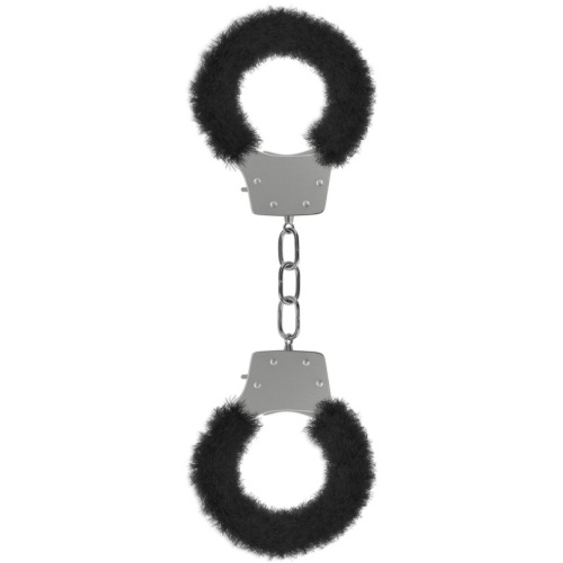 ALGEMAS COM PELUCHE PLEASURE FURRY HANDCUFFS PRETAS 1