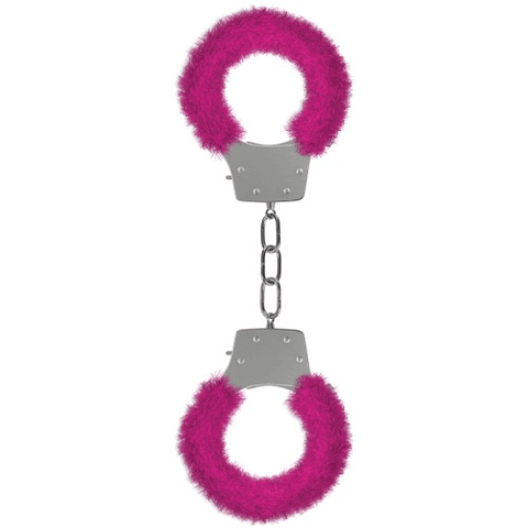 ALGEMAS COM PELUCHE PLEASURE FURRY HANDCUFFS ROSA