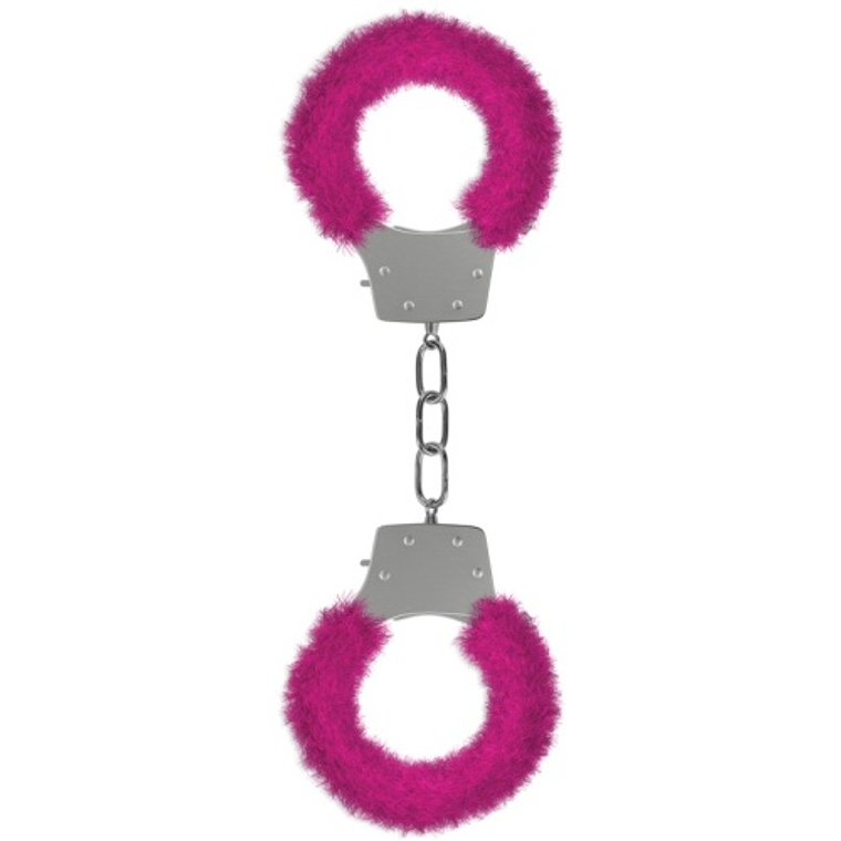 ALGEMAS COM PELUCHE PLEASURE FURRY HANDCUFFS ROSA 1
