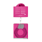 ALGEMAS COM PELUCHE PLEASURE FURRY HANDCUFFS ROSA - vignette 3