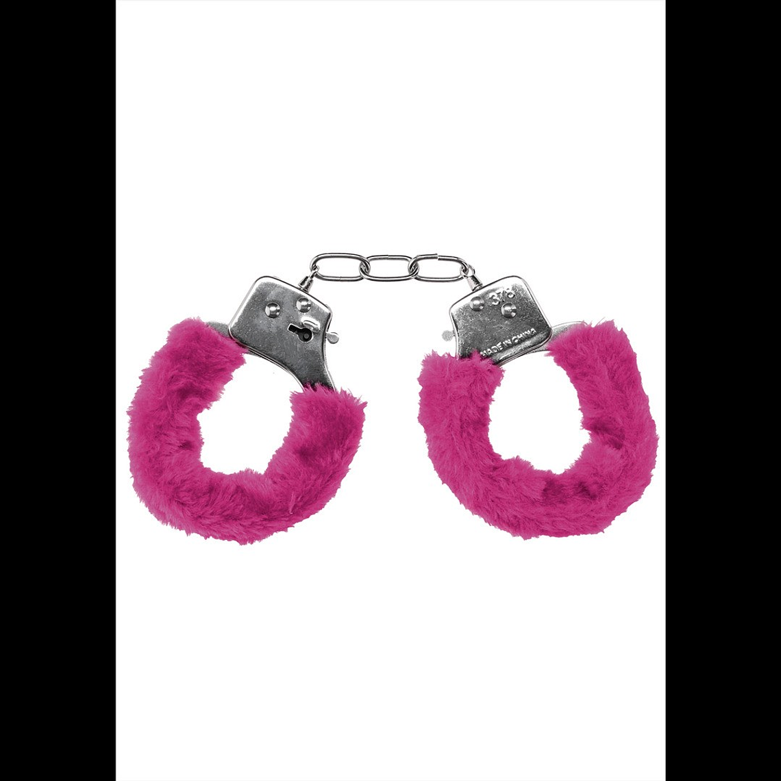 ALGEMAS COM PELUCHE PLEASURE FURRY HANDCUFFS ROSA 4
