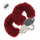 ALGEMAS COM PELÚCIA HEAVY-DUTY FLUFFY BORDÔ OUCH! - Miniatura 1