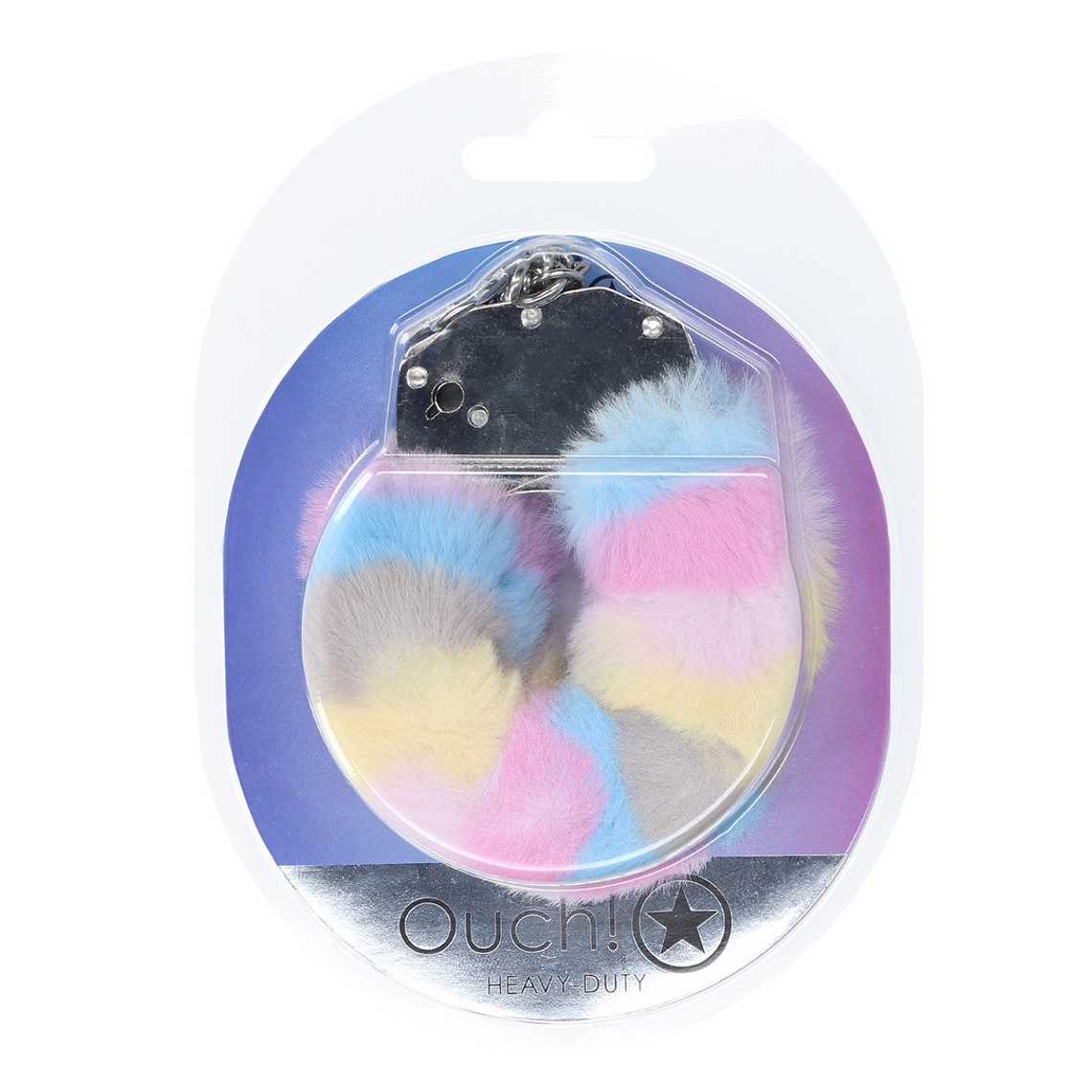 ALGEMAS COM PELÚCIA HEAVY-DUTY FLUFFY MULTICOLOR 2 OUCH! 2