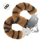 ALGEMAS COM PELÚCIA HEAVY-DUTY FLUFFY TIGER OUCH! - vignette 1