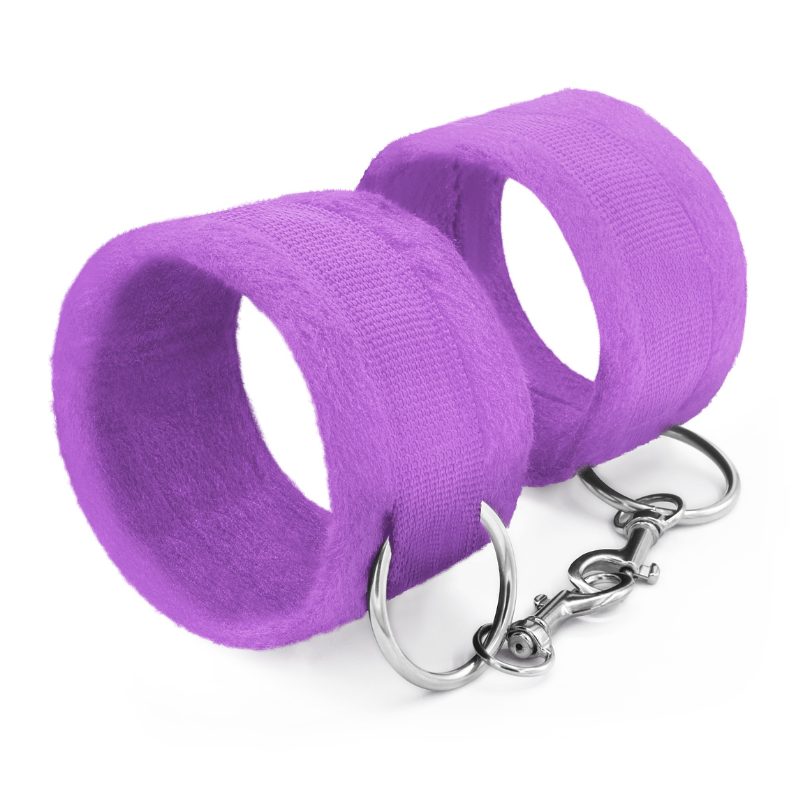 ALGEMAS DE VELCRO TOUGH LOVE COM CORRENTE DE 40CM EXTRA CRUSHIOUS ROXO 3
