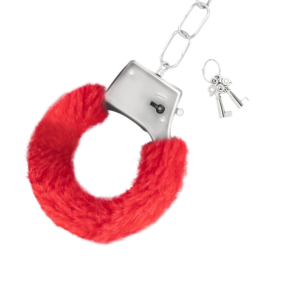 ALGEMAS DE PELUCHE LOVE CUFFS CRUSHIOUS VERMELHAS 4