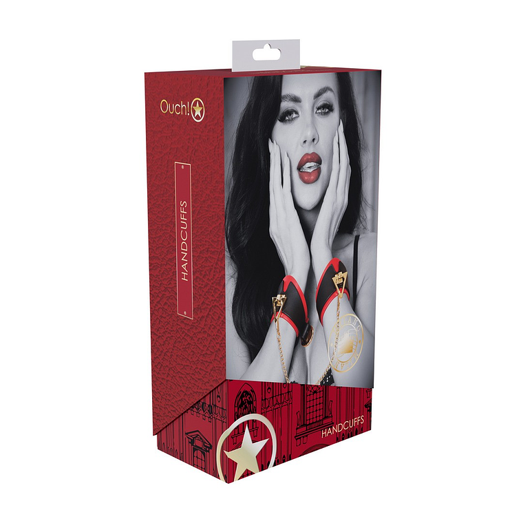 ALGEMAS MILAN COLLECTION PRETO/VERMELHO OUCH! 2