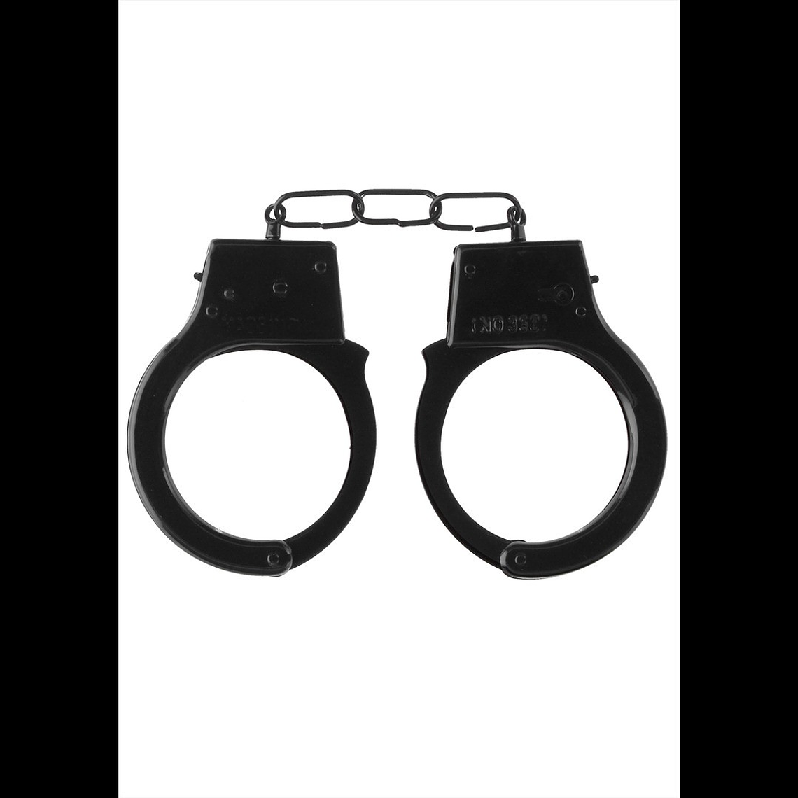 ALGEMAS EM METAL BEGINNER'S HANDCUFFS PRETAS 4