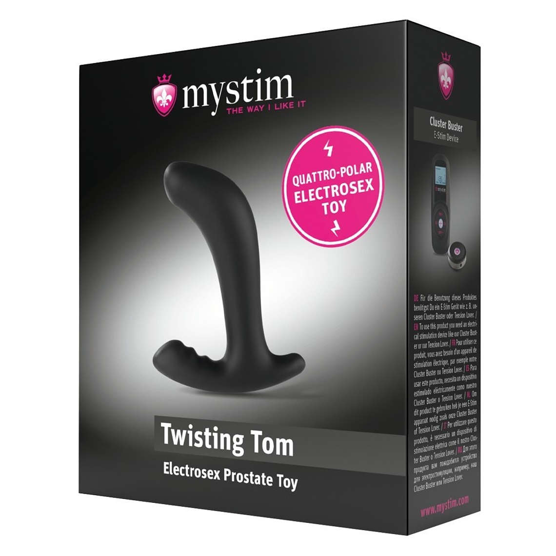 ESTIMULADOR DE PRÓSTATA E-STIM TWISTING TOM MYSTIM 2