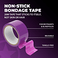 FITA BONDAGE PVC NON-STICK 20 M ROXO OUCH! - Thumbnail 4