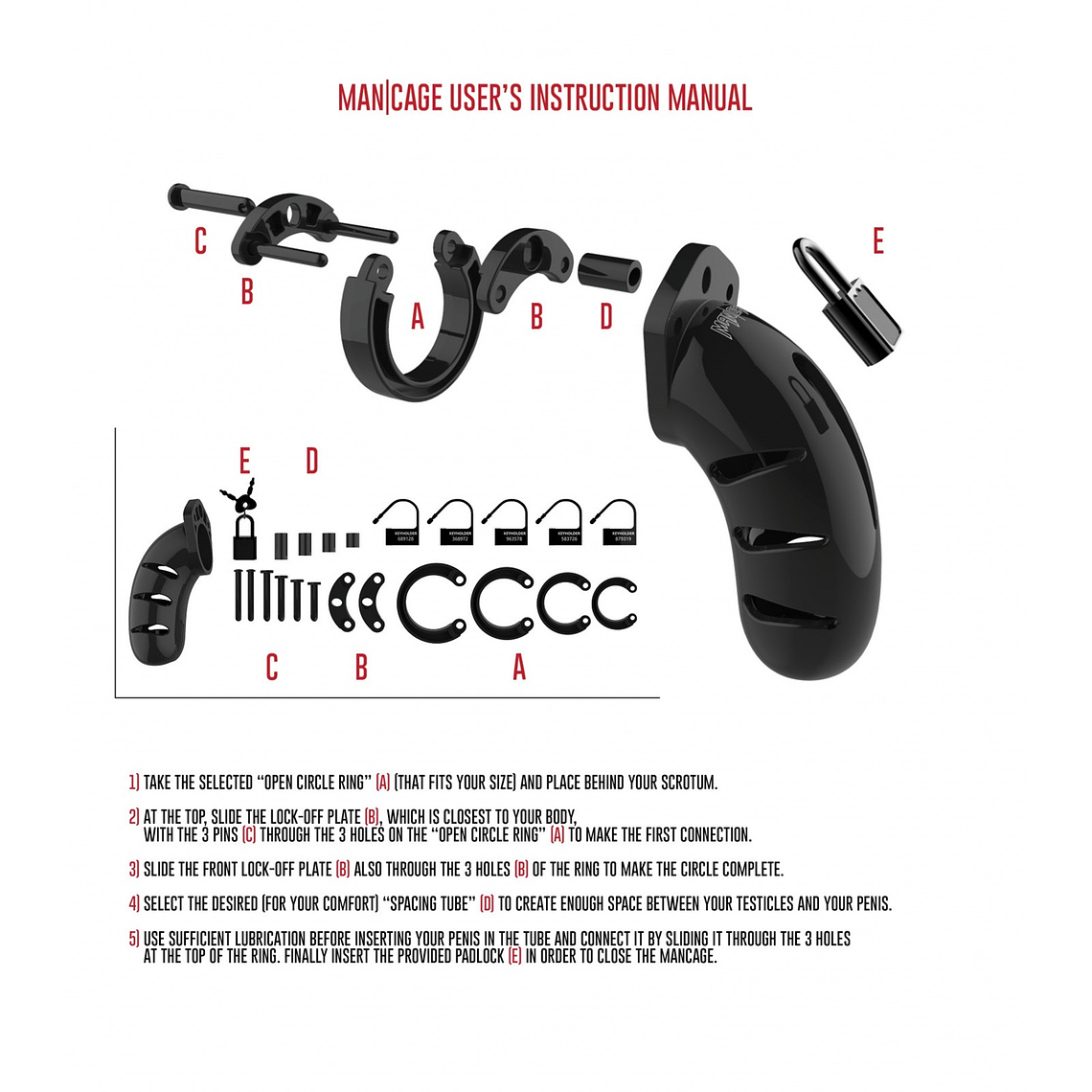 JAULA MAN CAGE 02 PRETA 2