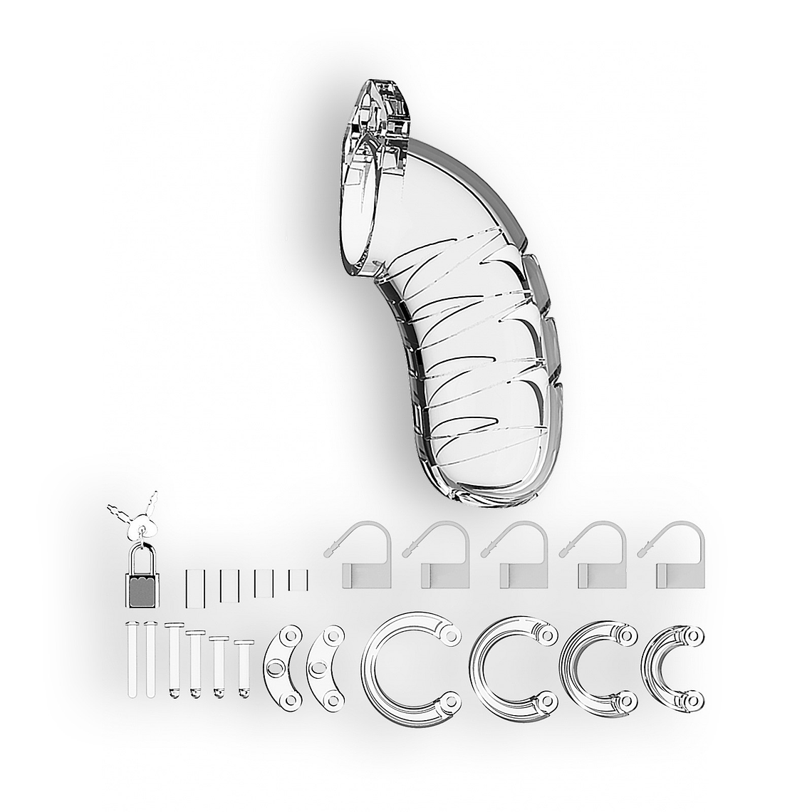 JAULA MAN CAGE 04 TRANSPARENTE 3