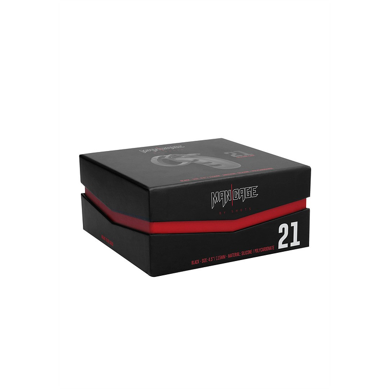 JAULA MODEL 21 CHASTITY 4.5 /11,5 CM MANCAGE 2