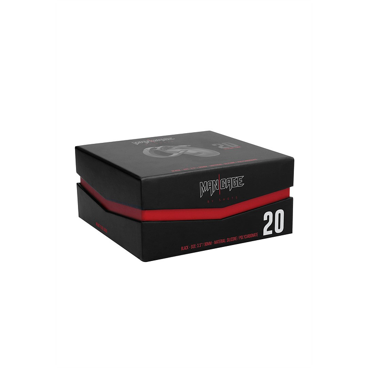 JAULA MODEL 20 CHASTITY 4 /9 CM MANCAGE 2