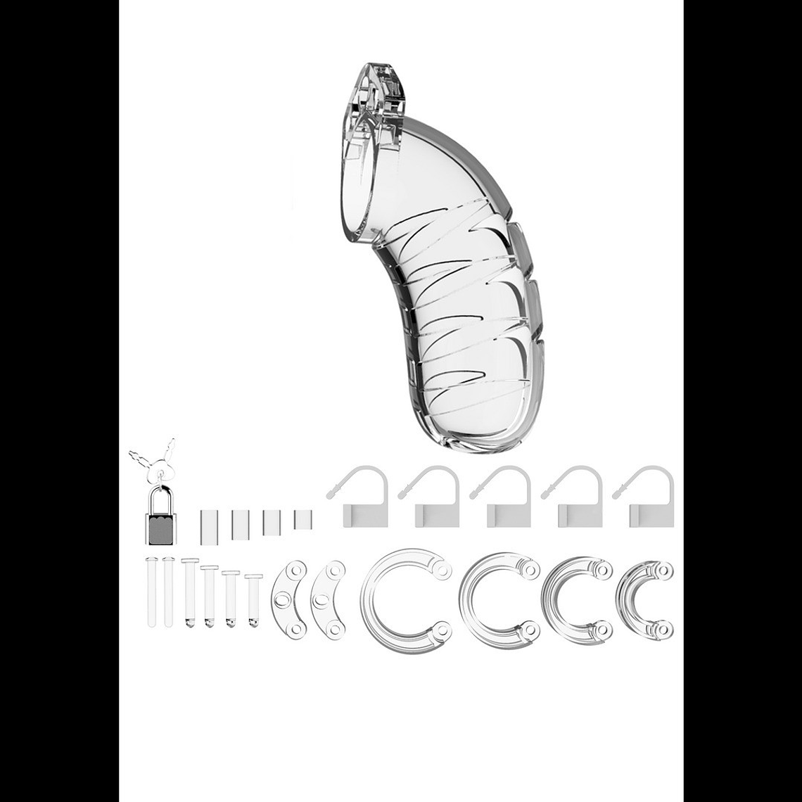 JAULA MAN CAGE 04 TRANSPARENTE 5