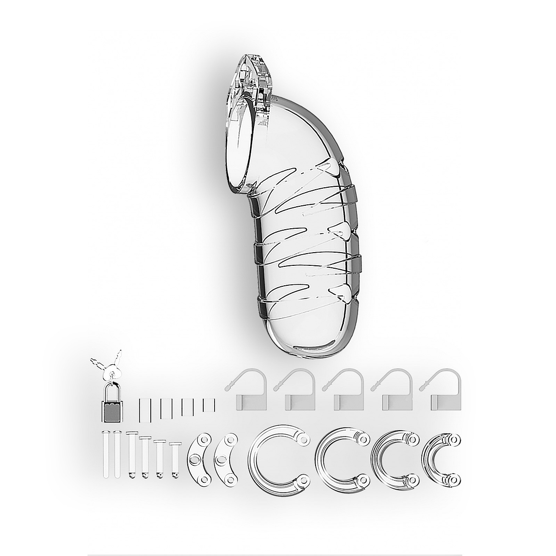 JAULA MAN CAGE 05 TRANSPARENTE 3