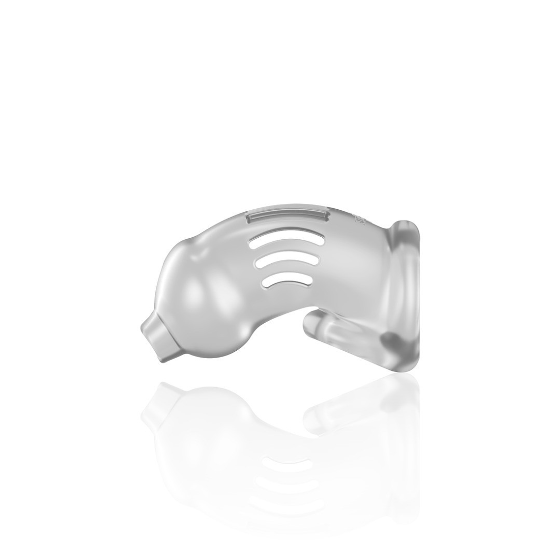 JAULA MODEL 29 TPE CHASTITY TRANSPARENTE MANCAGE 4