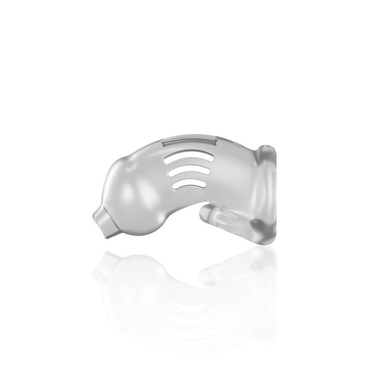 JAULA MODEL 29 TPE CHASTITY TRANSPARENTE MANCAGE 4