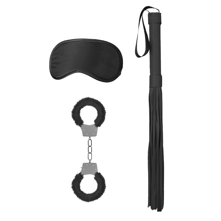 KIT BONDAGE INTRODUCTORY BONDAGE KIT 1 PRETO OUCH! 4