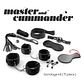 KIT BONDAGE MASTER & CUMMANDER COM 11 PEÇAS CRUSHIOUS - Thumbnail 1