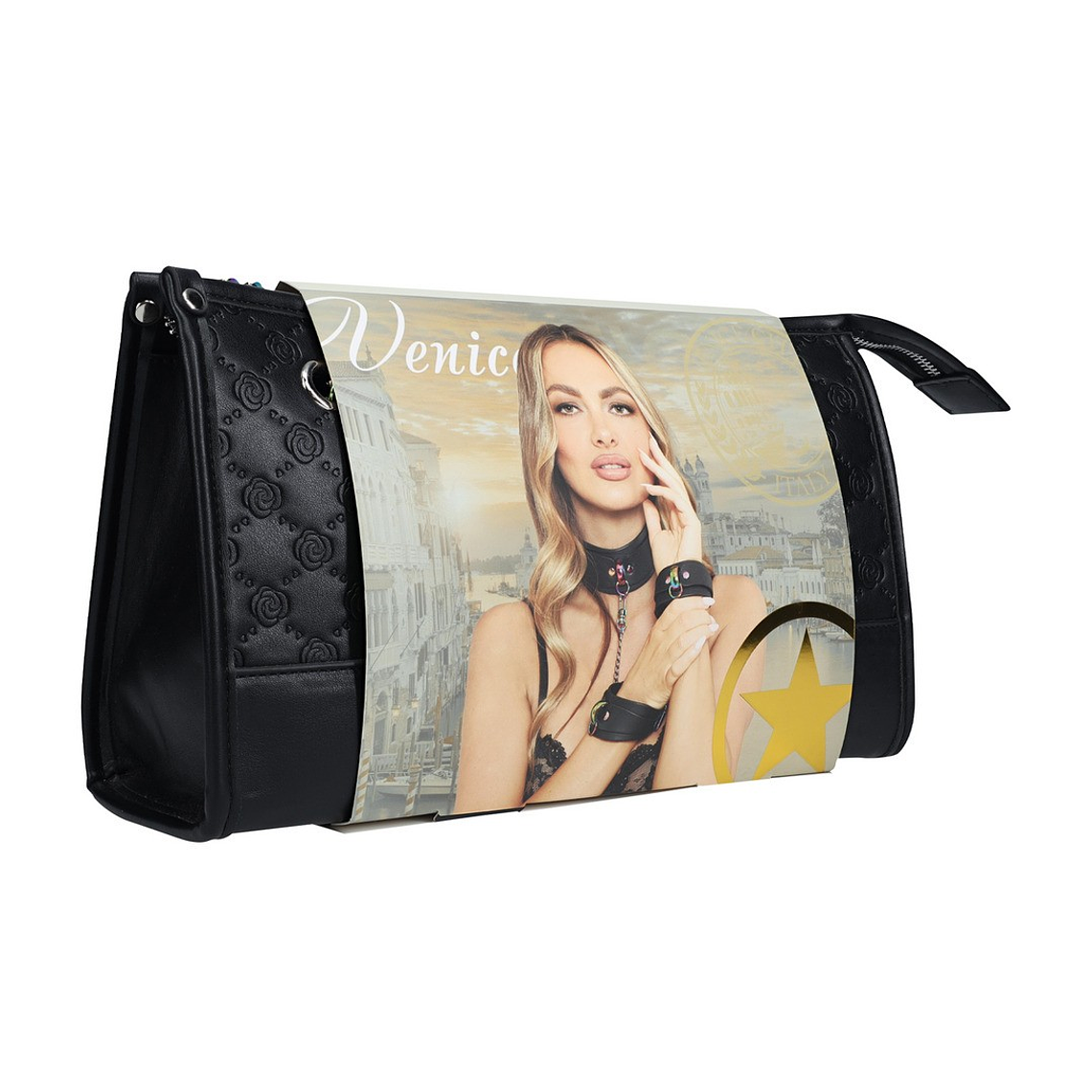 KIT COM BOLSA VENICE COLLECTION PRETO OUCH! 2