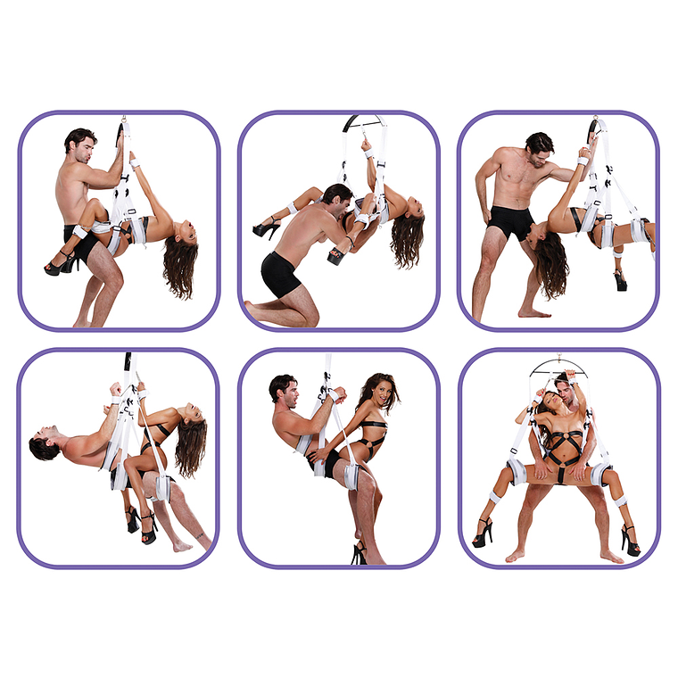 BALOIÇO FANTASY BONDAGE SWING FETISH FANTASY SERIES BRANCO 4