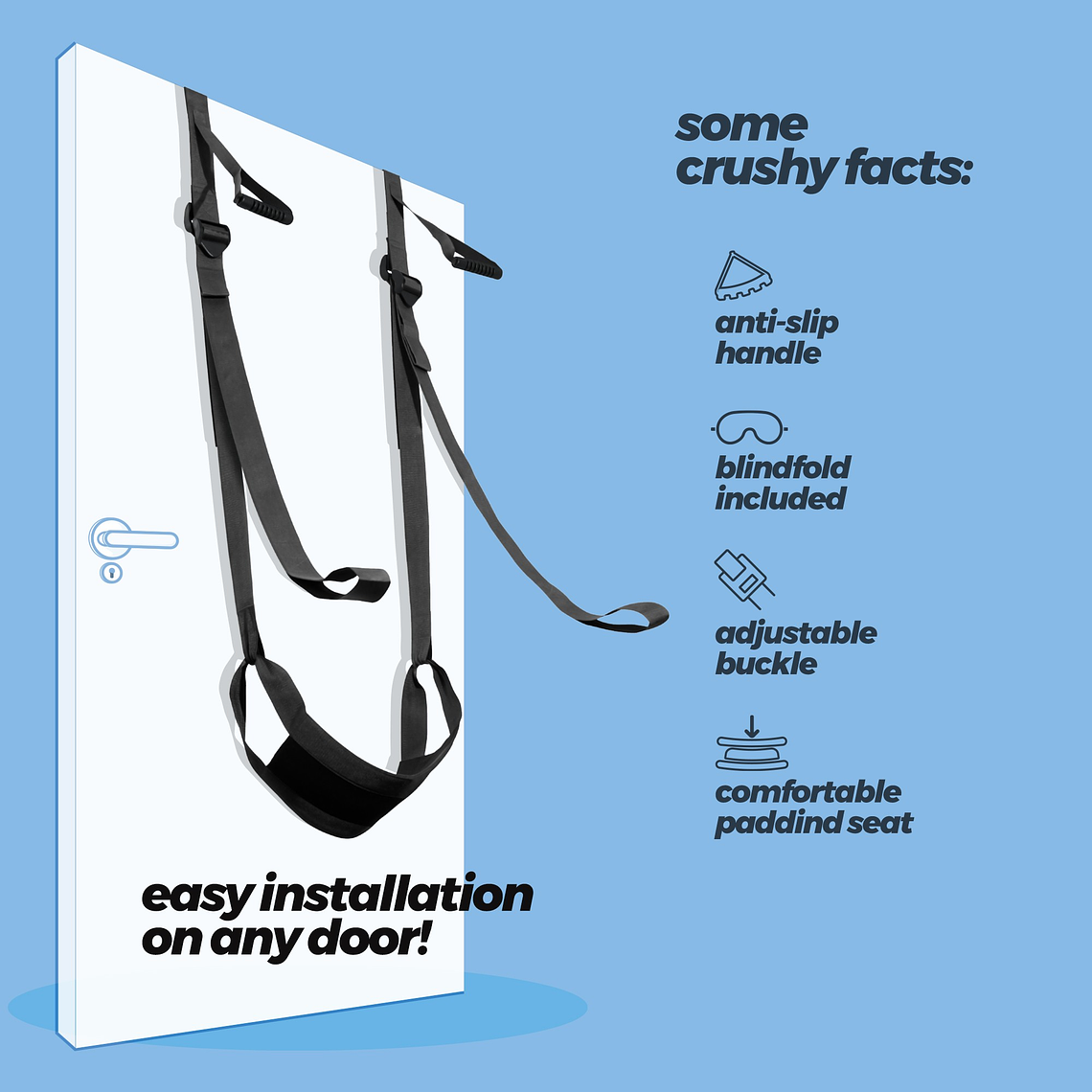 BALOIÇO DE PORTA DELUXE SEX DOOR SWING CRUSHIOUS 9