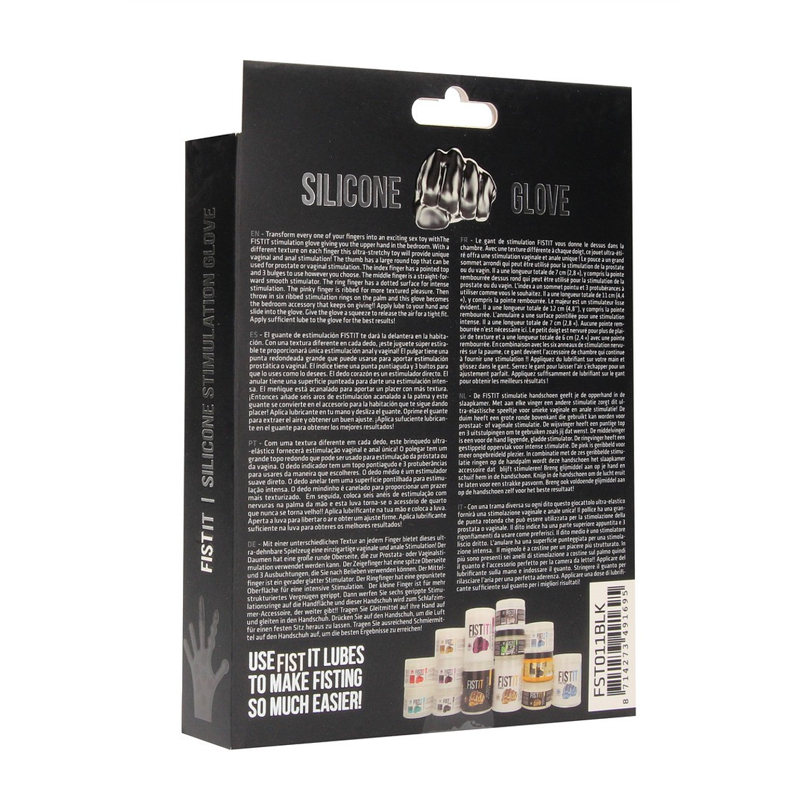 LUVA ESTIMULADORA DE SILICONE FIST IT  3