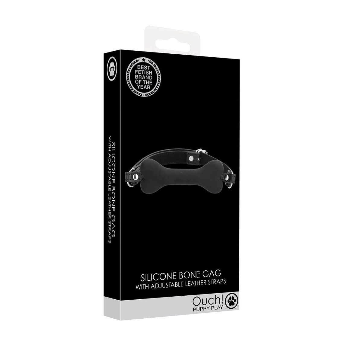 MORDAÇA COM OSSO PRETO OUCH! 2