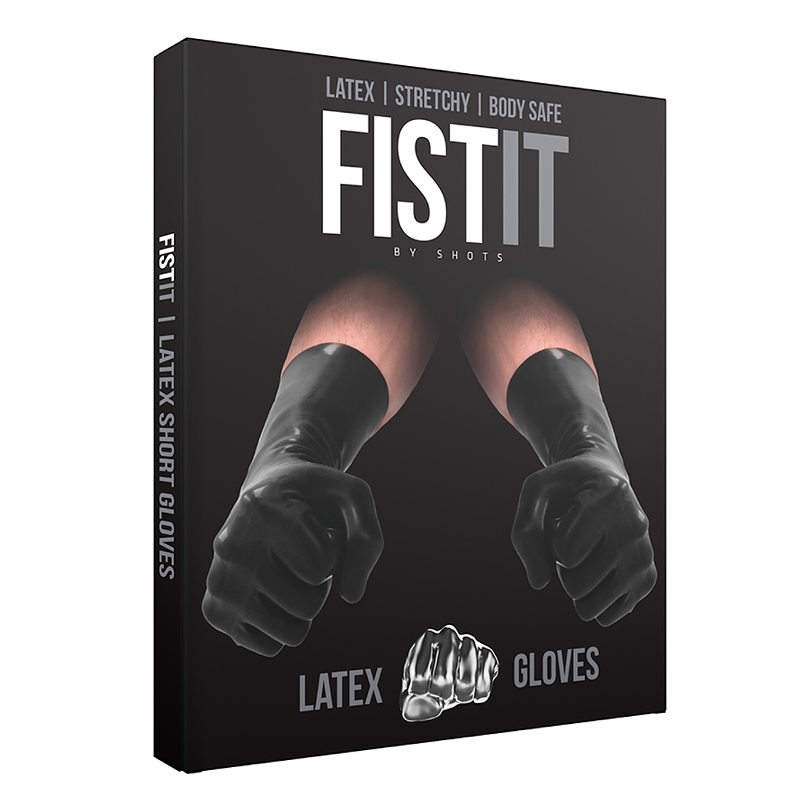 LUVAS DE LATEX FIST IT PRETAS 2