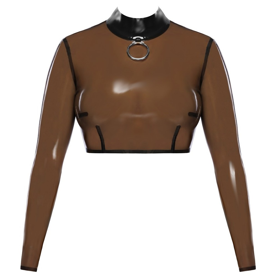 CAMISA DE LÁTEX LATE X PRETA 8