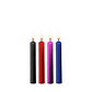 CONJUNTO DE 4 VELAS COM MIX DE CORES TEASING WAX CANDLES OUCH! - Thumbnail 1