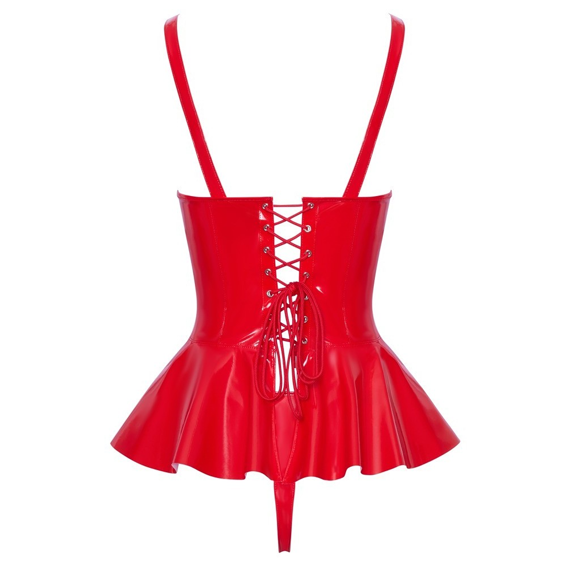 CONJUNTO DE 2 PEÇAS EM VINIL VERMELHO BLACK LEVEL 8