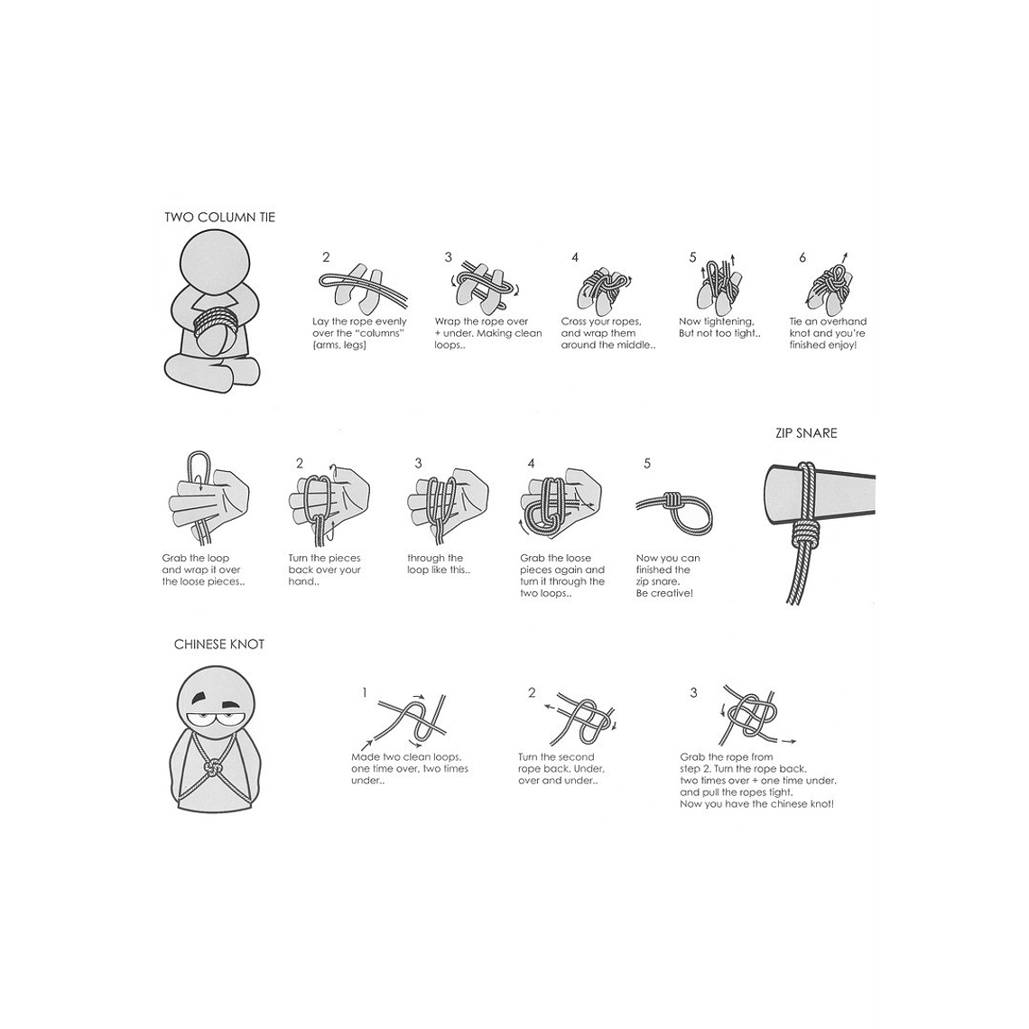 CORDA JAPANESE 32.8 FT /10 M BLACK AND WHITE OUCH! 6