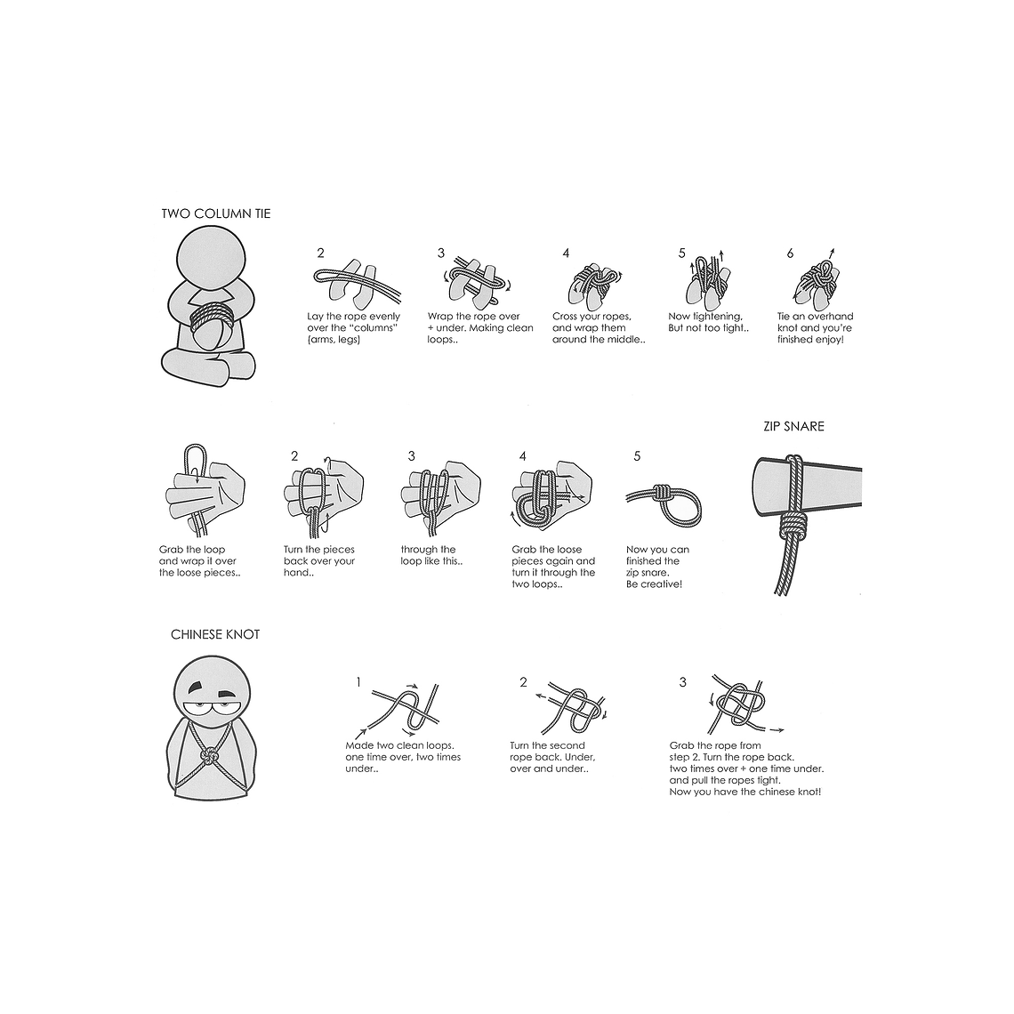 CORDA BONDAGE 10 METROS OUCH! PRETA 5