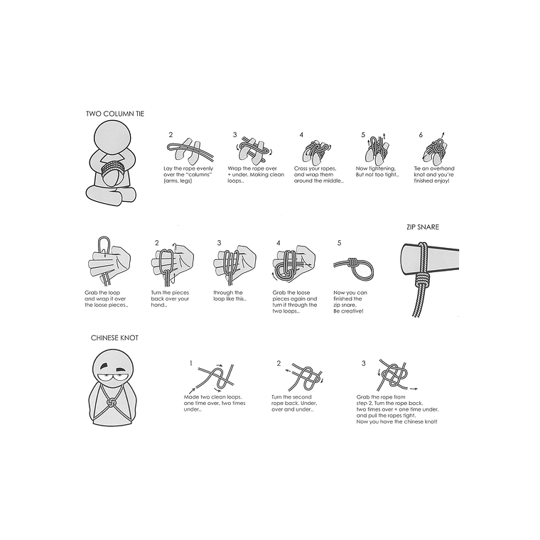 CORDA BONDAGE 10 METROS OUCH! PRETA 5