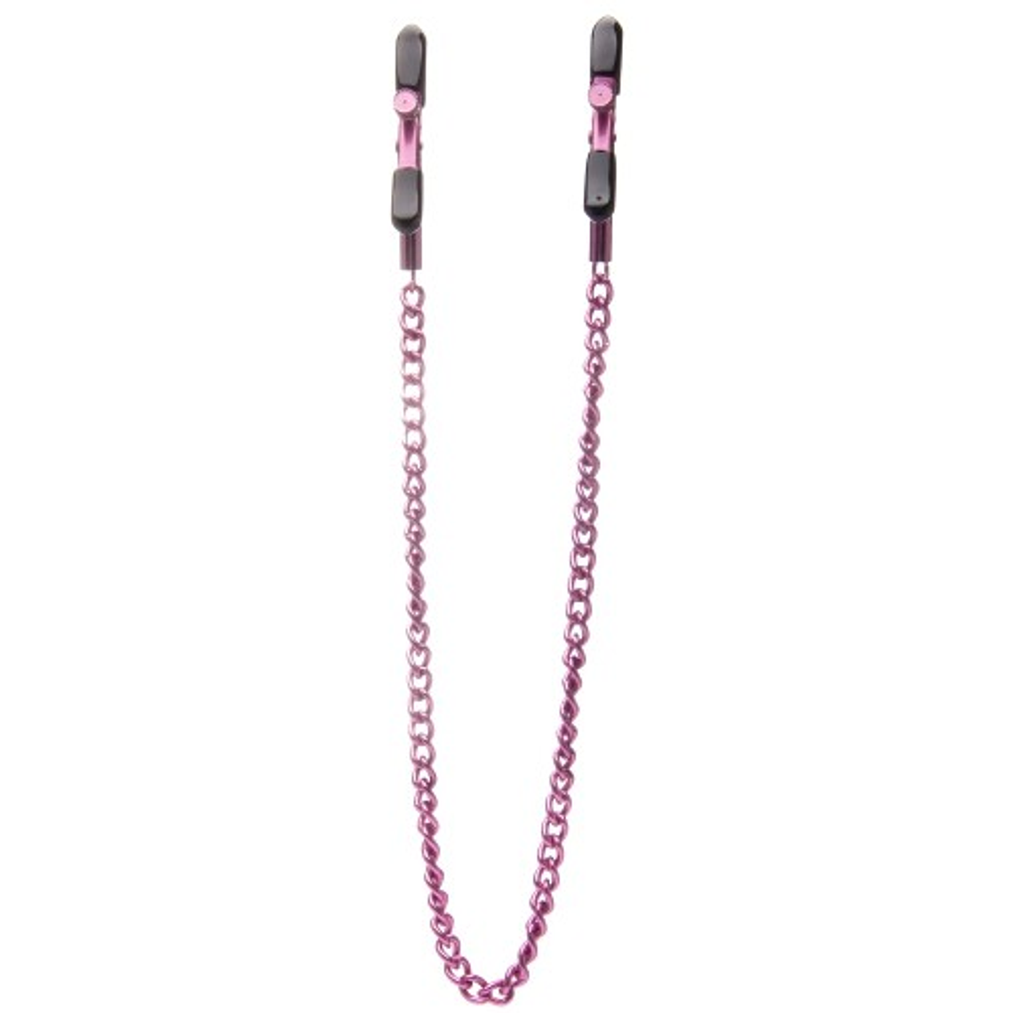 PINÇAS PARA MAMILOS OUCH! ADJUSTABLE NIPPLE CLAMPS ROSA 1