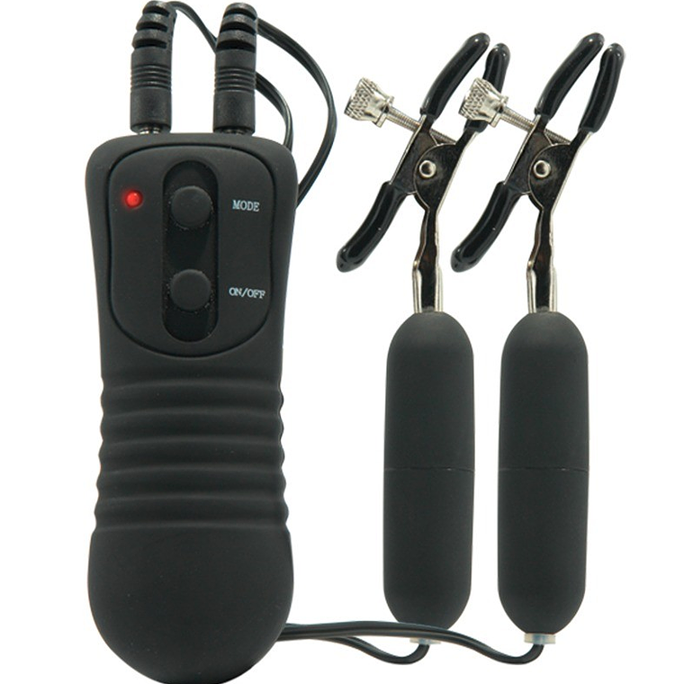 PINÇAS PARA OS MAMILOS COM VIBRAÇÃO FETISH FANTASY SERIES 3